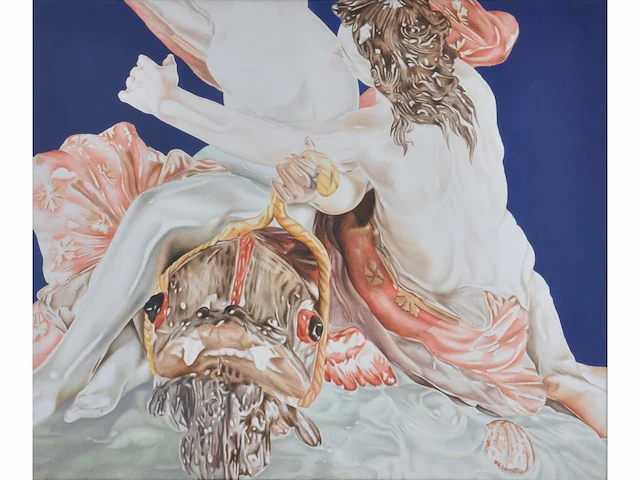 Bertil neijts - a tureen from the swan service - acryl op doek - afbeelding 1 van  15