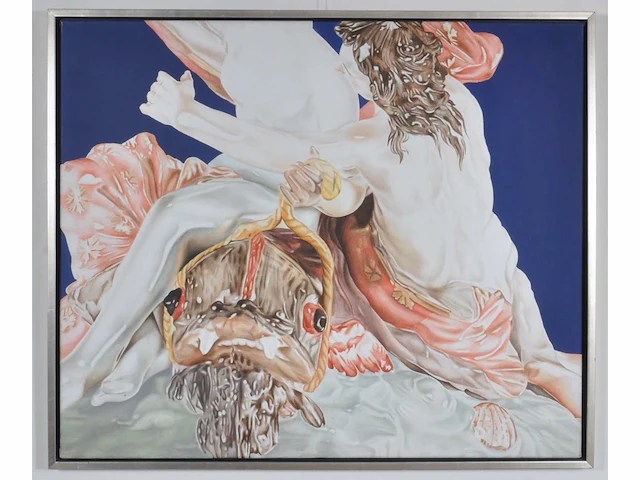 Bertil neijts - a tureen from the swan service - acryl op doek - afbeelding 8 van  15