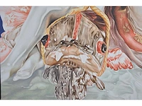 Bertil neijts - a tureen from the swan service - acryl op doek - afbeelding 10 van  15