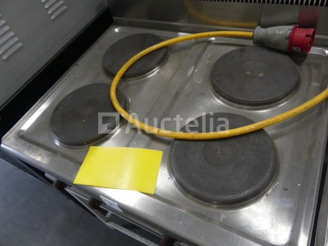 Bertos 4-pits elektrisch fornuis - afbeelding 1 van  5