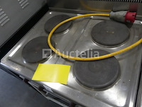 Bertos 4-pits elektrisch fornuis - afbeelding 1 van  5