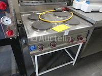 Bertos 4-pits elektrisch fornuis - afbeelding 2 van  5