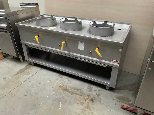 Bertrand rvs wokfornuis - afbeelding 1 van  4