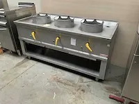 Bertrand rvs wokfornuis - afbeelding 1 van  4