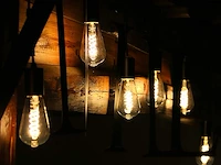 Beslam e27 st64 vintage led-lamp - afbeelding 3 van  3