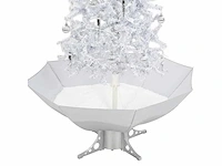 Besneeuwde kerstboom met parasolvoet wit 170 cm - afbeelding 13 van  22