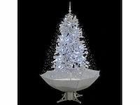 Besneeuwde kerstboom met parasolvoet wit 170 cm - afbeelding 21 van  22