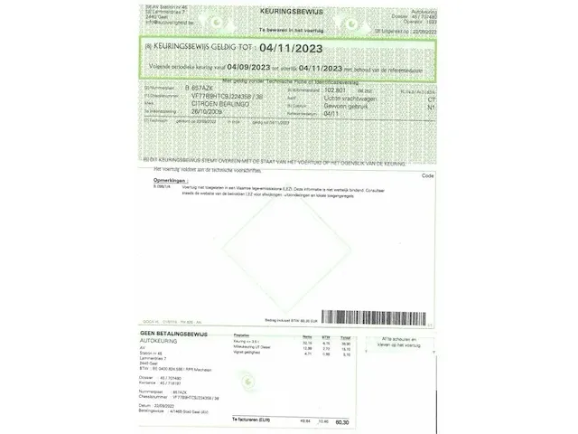 Bestelwagen citroën berlingo 20096 - afbeelding 8 van  8