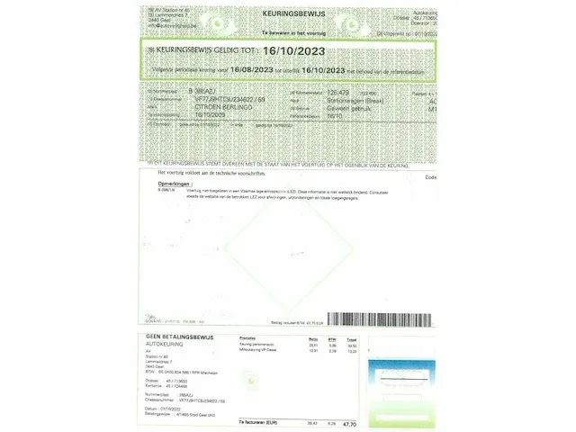 Bestelwagen citroën berlingo 2009 - afbeelding 6 van  6