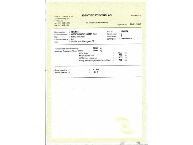 Bestelwagen ford transit 85t260 - afbeelding 6 van  24