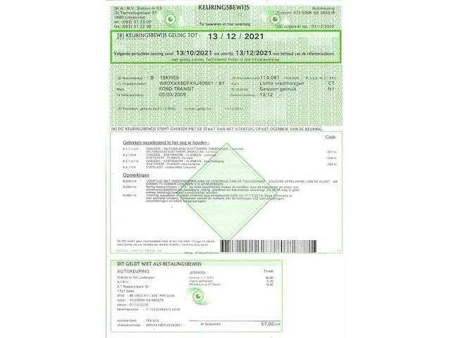 Bestelwagen ford transit 85t260 - afbeelding 7 van  24