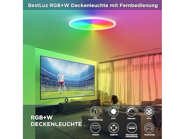 Bestluz led-plafondlamp - afbeelding 3 van  4