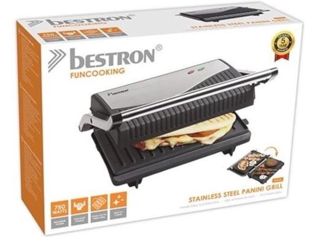 Bestron - contactgrill- paninimaker - afbeelding 5 van  6
