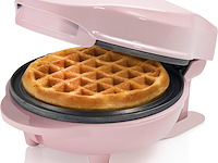 Bestron mini-wafelijzer - blauw - afbeelding 1 van  4