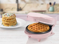 Bestron mini-wafelijzer - blauw - afbeelding 3 van  4