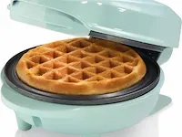 Bestron mini-wafelijzer voor klassieke wafels, wafelijzer met antiaanbaklaag, , retro design, 550 watt