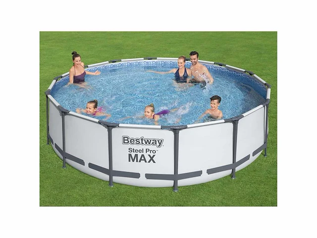 Bestway steel pro max zwembadset 427x107 cm - gratis verzending alleen in belgië - afbeelding 1 van  9
