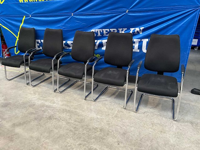 Beta design vergaderstoel (5x) - afbeelding 1 van  9