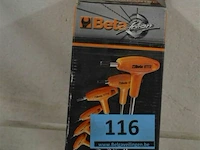Beta torx sleutelset 6-delig - afbeelding 1 van  3