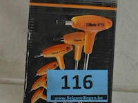 Beta torx sleutelset 6-delig - afbeelding 3 van  3