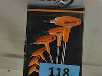 Beta torx sleutelset 6-delig - afbeelding 1 van  3