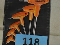 Beta torx sleutelset 6-delig - afbeelding 3 van  3