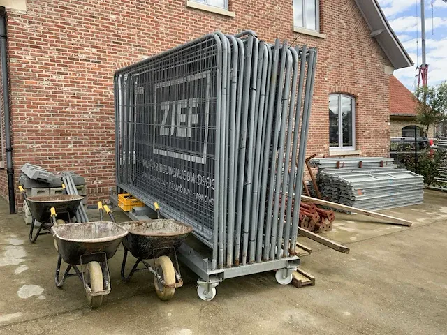 Betafence bouwhekkens (23x) - afbeelding 1 van  5