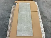 Beton grijs mat wandtegel 30x90 cm 3 m² - afbeelding 1 van  3