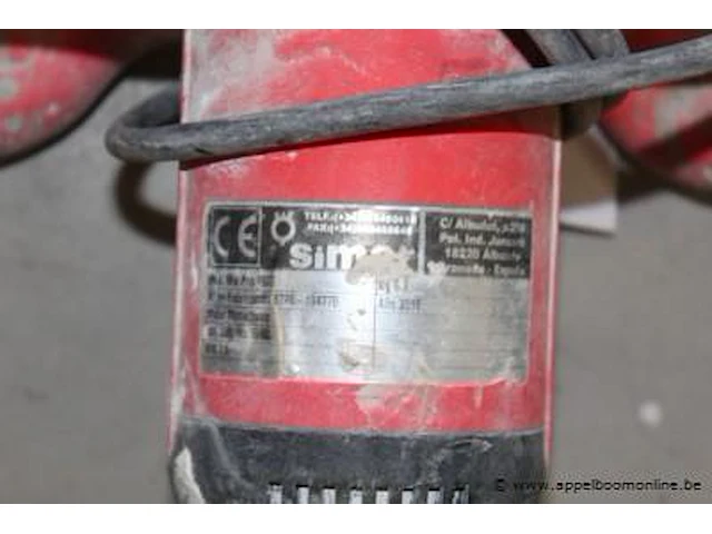 Beton staafmixer sima - afbeelding 2 van  2