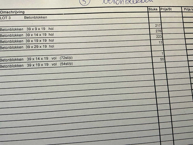 Betonblokken - afbeelding 3 van  3