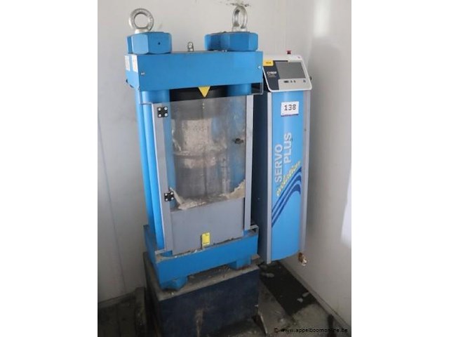 Betoncontrole en test installatie matest quality service vv digitale tesunit cyberplus, cap 3000kn - afbeelding 1 van  3