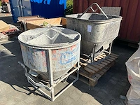 Betonkubel (2x) - afbeelding 1 van  6