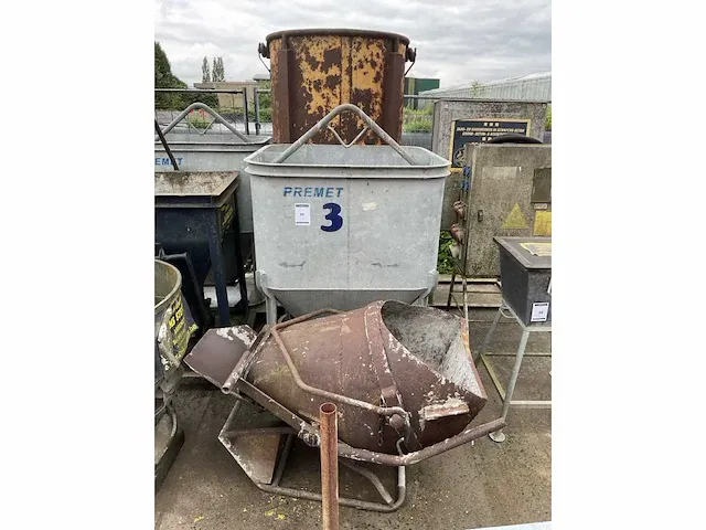 Betonkubel (3x) - afbeelding 2 van  3