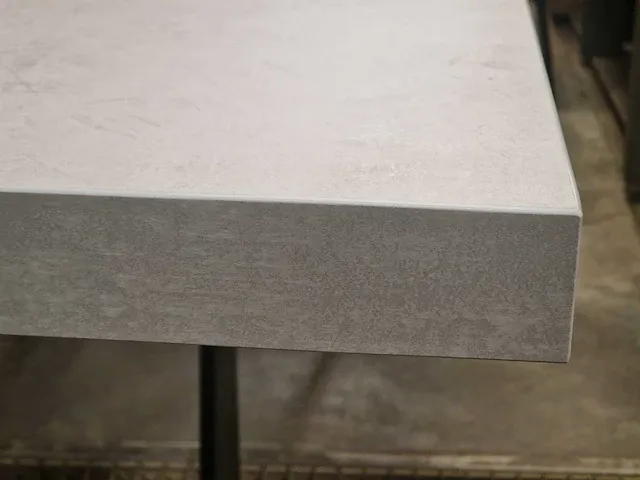 Betonlook / spideronderstel 220x90x77h - diningtable - afbeelding 7 van  7