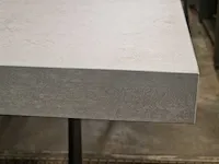 Betonlook / spideronderstel 220x90x77h - diningtable - afbeelding 7 van  7