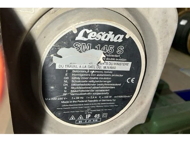 Betonmixer lescha - afbeelding 7 van  7