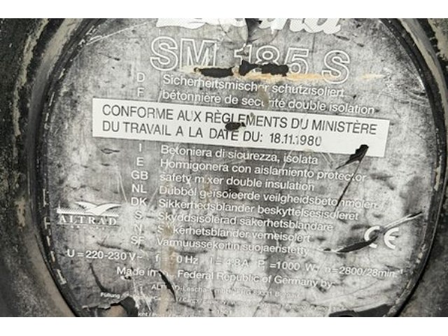 Betonmixer lescha - afbeelding 6 van  7