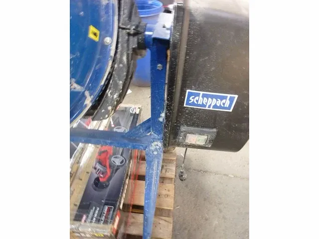 Betonmixer scheppach mix125 | 230 v | 550 w | 125 l - afbeelding 9 van  9