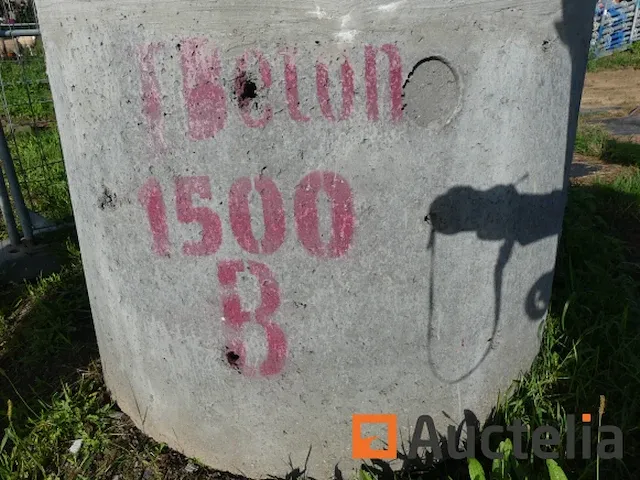 Betonnen tank 1500 l - afbeelding 3 van  5