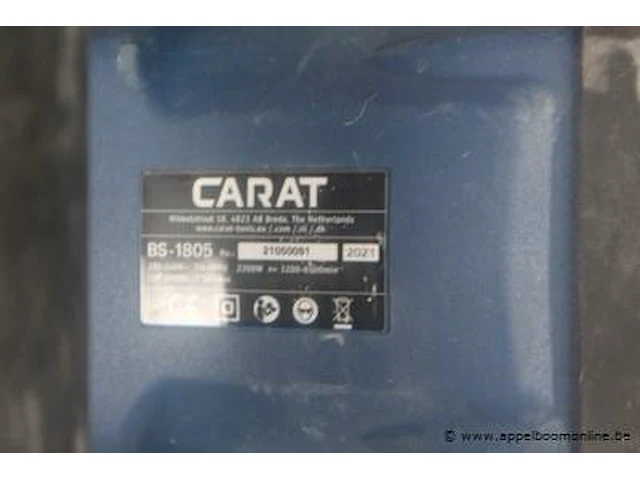 Betonslijper carat bs-1805,werking niet gekend - afbeelding 3 van  3