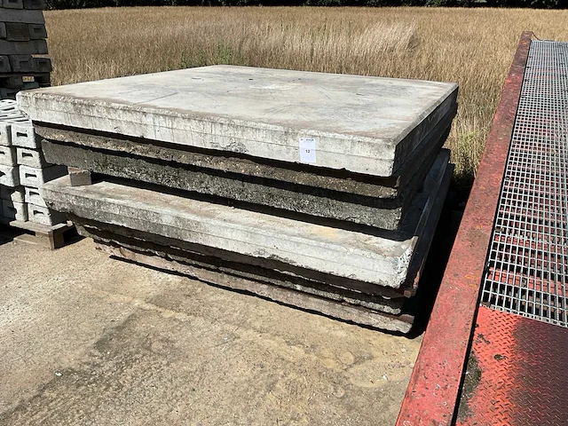 Betontegel (7x) - afbeelding 1 van  4