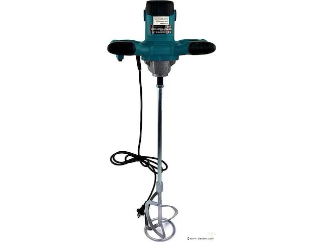 Beton/verf mixer boxer, met menger. - afbeelding 3 van  3