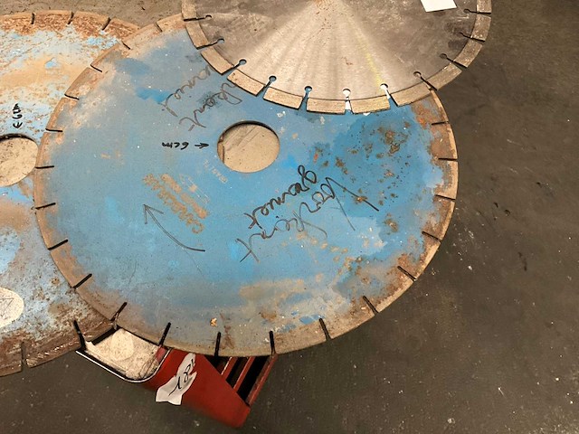 Betonzaag 3 stuks - afbeelding 3 van  7