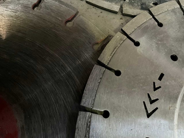 Betonzaag 4 stuks - afbeelding 10 van  10