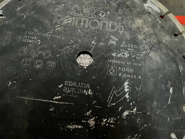 Betonzaag 4 stuks - afbeelding 5 van  10