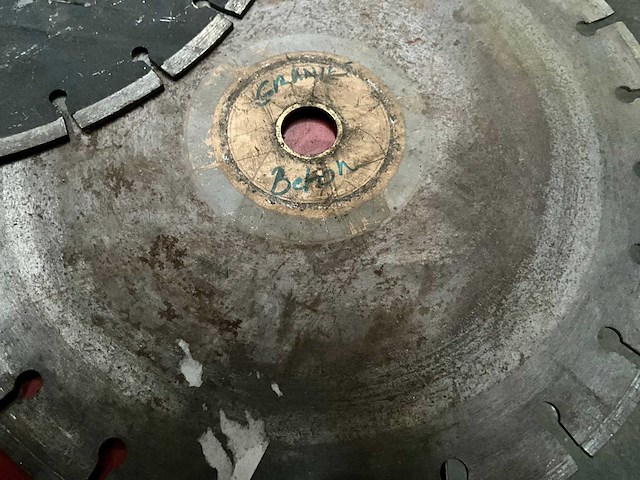 Betonzaag 4 stuks - afbeelding 6 van  10