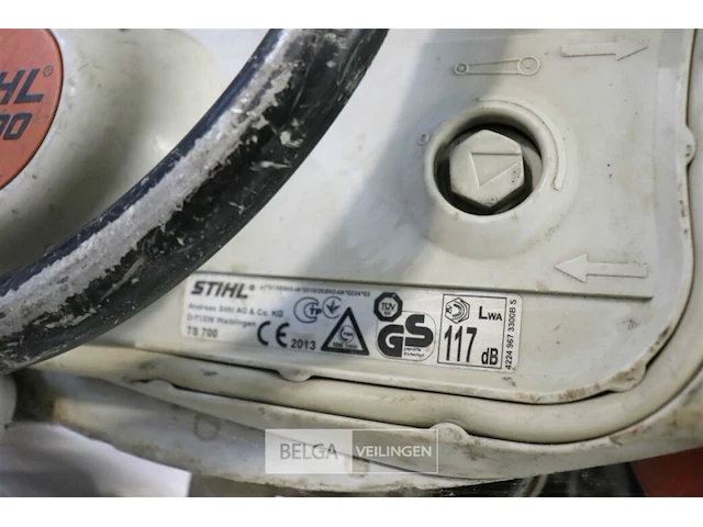 Betonzaag stihl - afbeelding 3 van  5