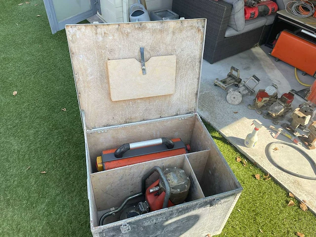 Betonzaag, wandzaag husqvarna ws 482 hf en draadzaag, diamantkabelzaag - afbeelding 18 van  20