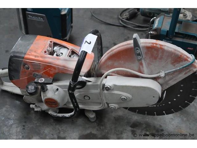 Betonzaagmachine stihl ts200, werking niet gekend - afbeelding 3 van  3