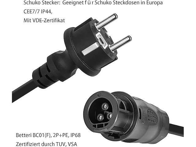 Betteri bc01 ac-kabel - afbeelding 3 van  3